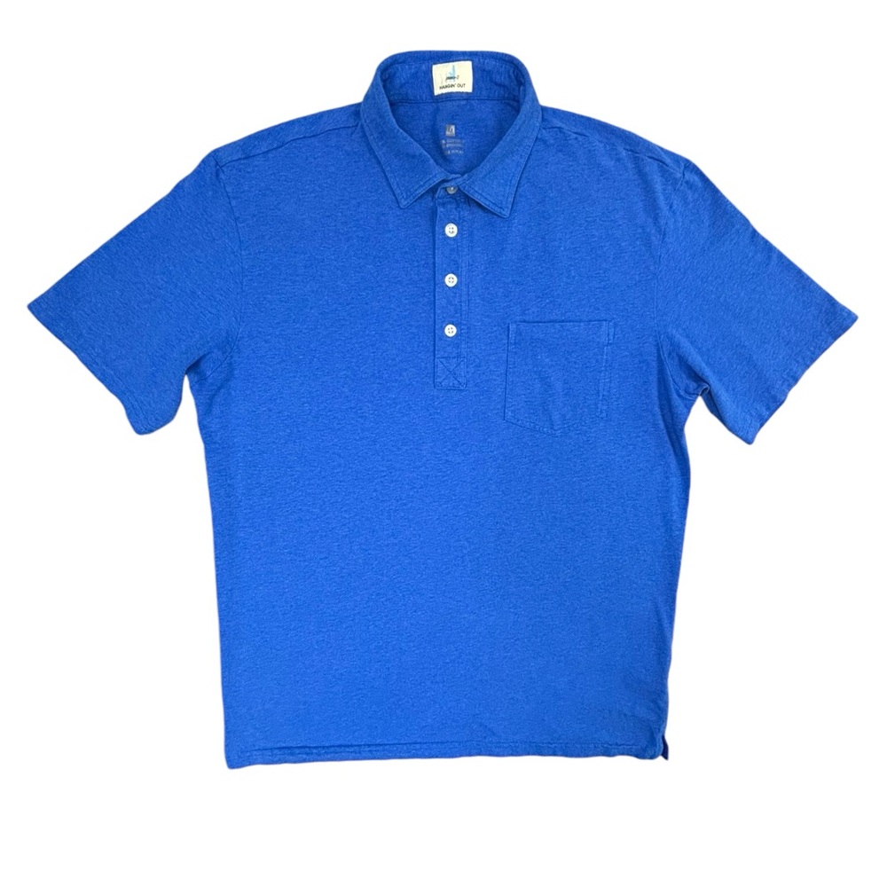 Johnnie-O- Game Day Original Polo- Royal Blue- Medium-‎ Excellent condition!!